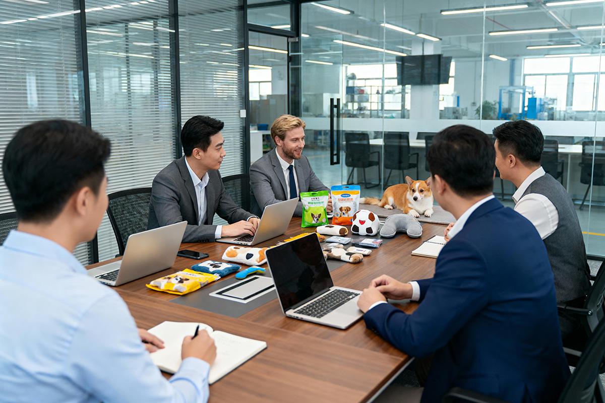 Pet Product Supplier Meeting and Selection at PETESSE