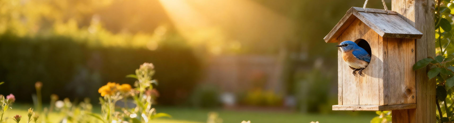 Birds small animals products banner