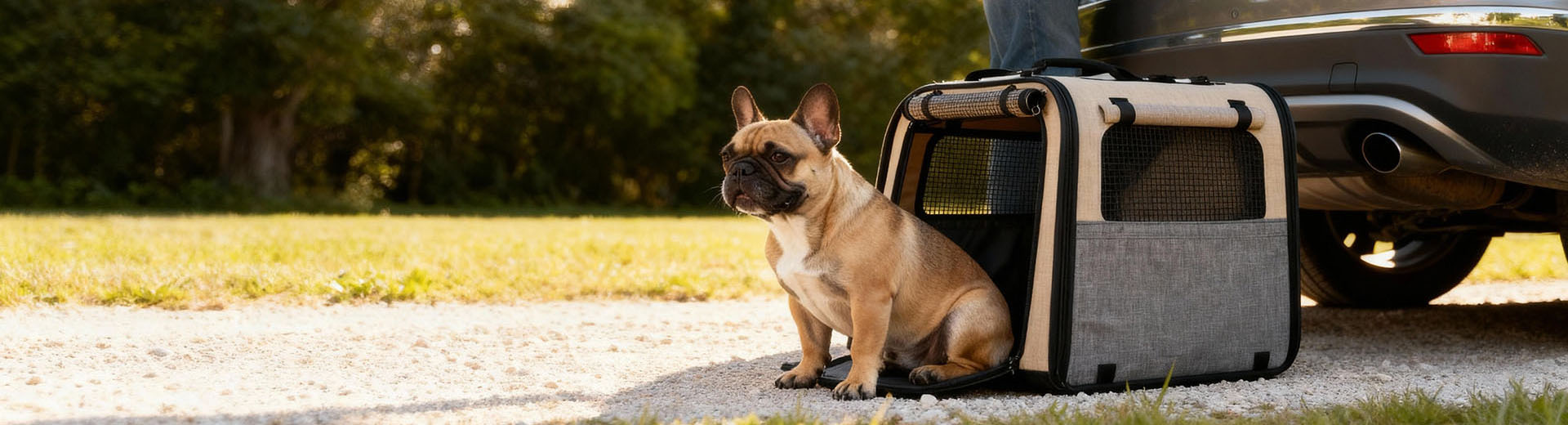 Travel transport pet carriers banner