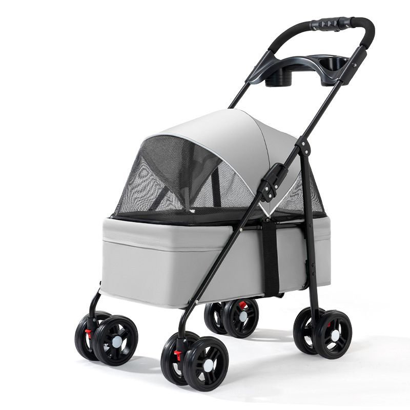 Lightweight foldable outdoor pet stroller small pets