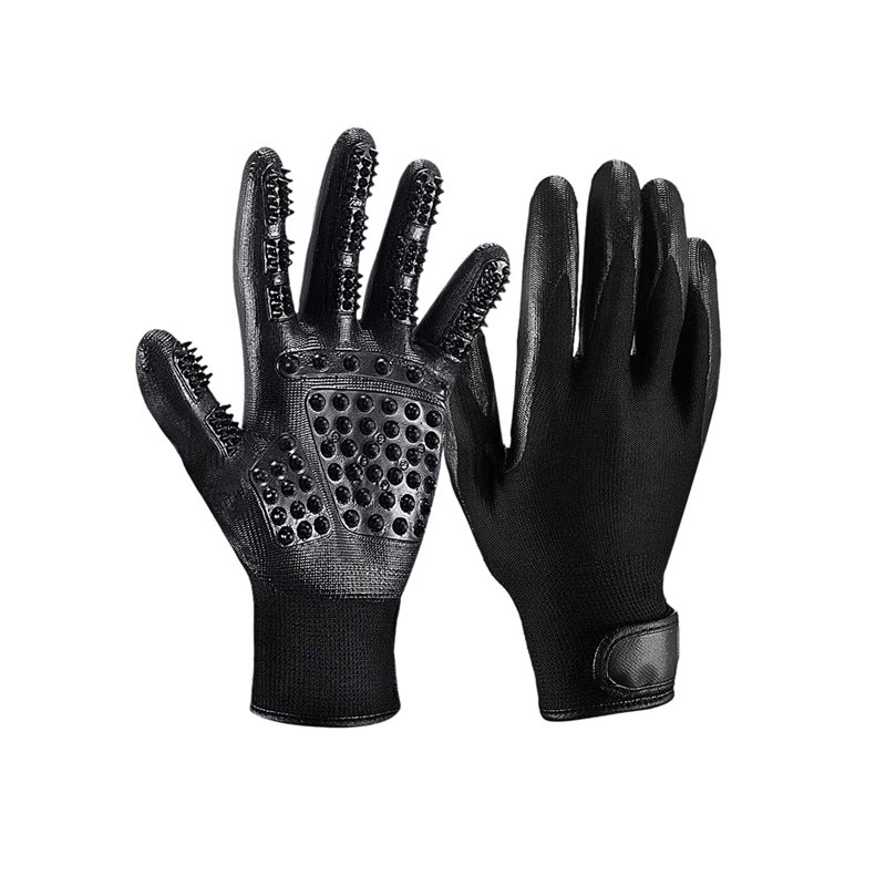 Pvc Pet Bathing Massage Brush Glove