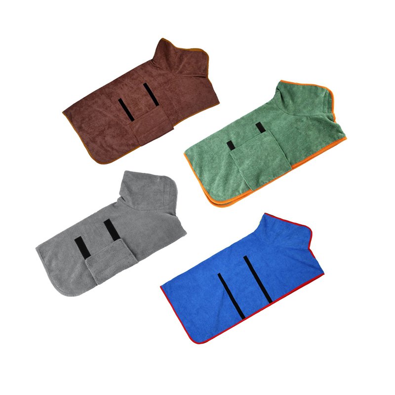 Absorbent Quick Dry Breathable Dog Bath Robe
