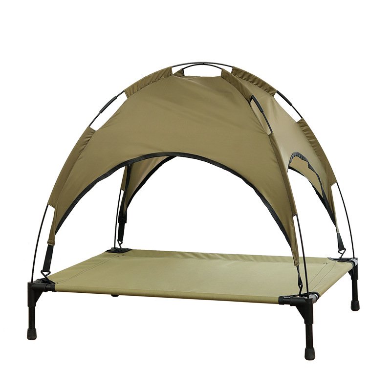 Pet camping tent bed removable cover