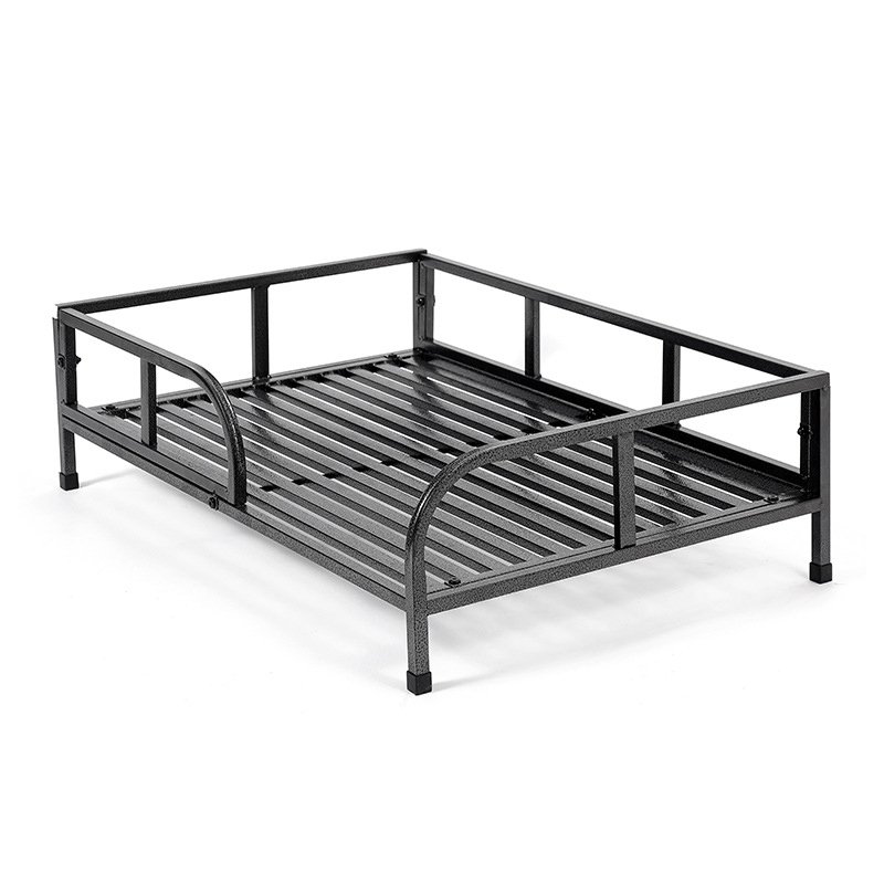 Iron frame elevated pet bed small medium