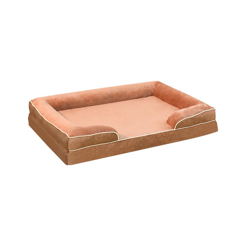 Memory foam pet sofa bed removable cover