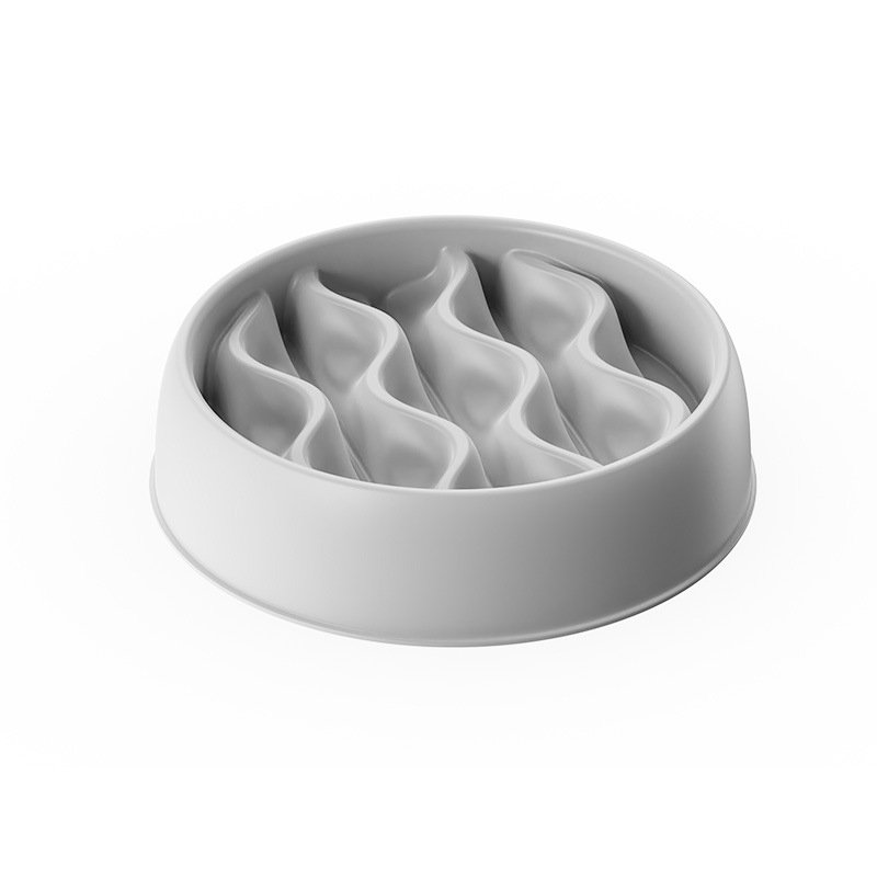 Anti choke slow feeding bowl nonsplash