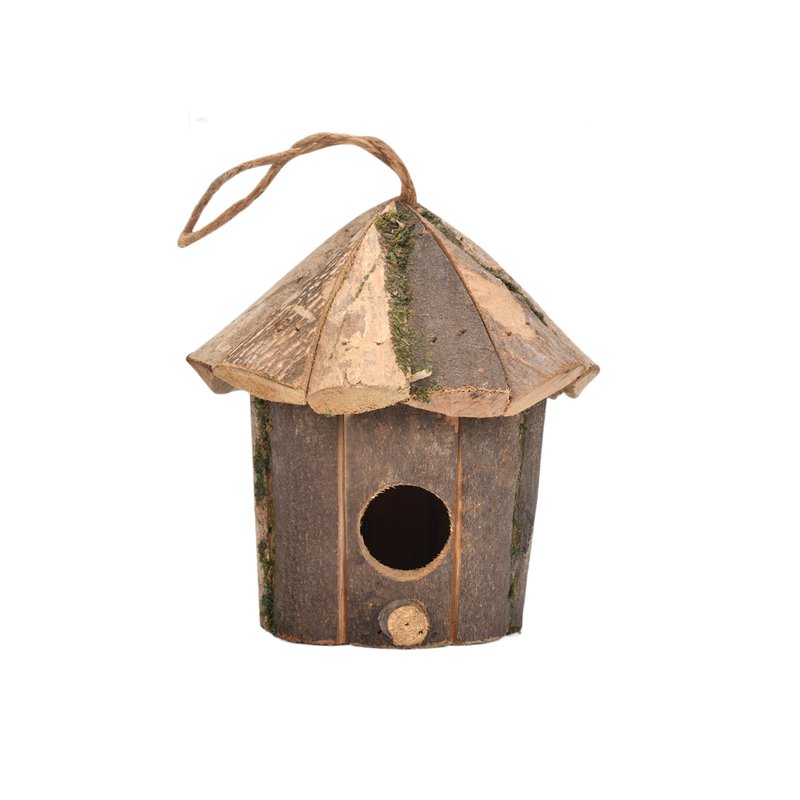 Wooden Outdoor Garden Bird House