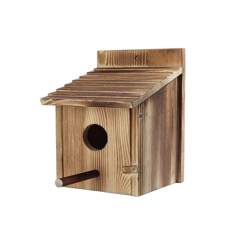 Wooden Outdoor Bird Nest