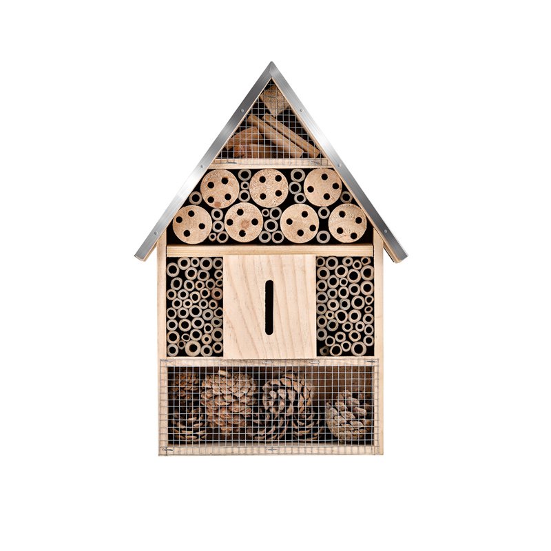 Wooden Bee Insect Hotel