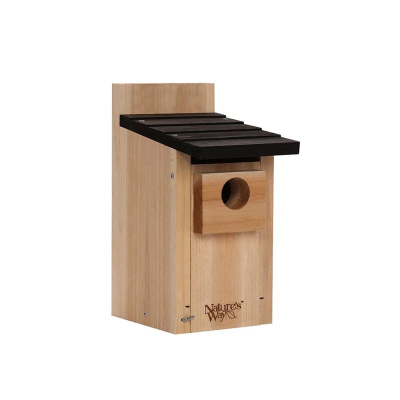 Outdoor Wooden Bird Nest