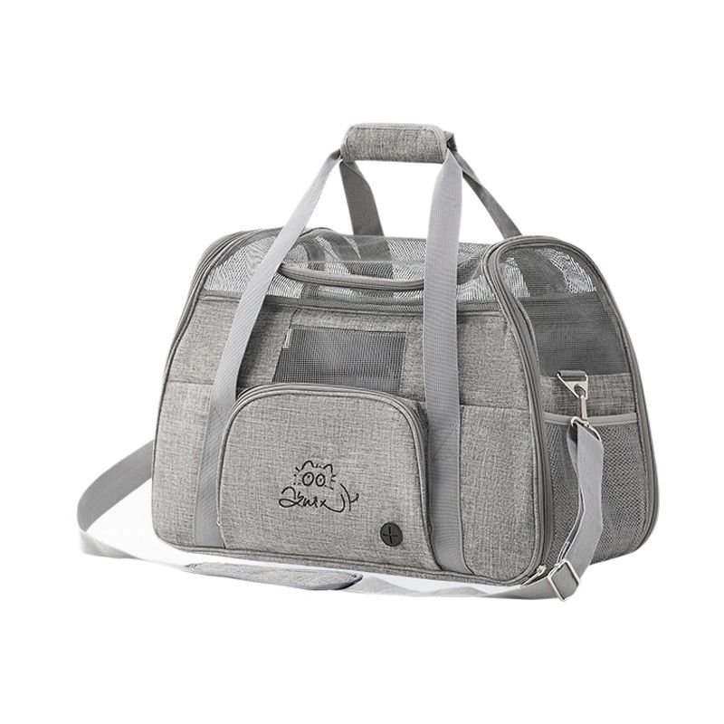 Breathable carrier bag for cats and dogs