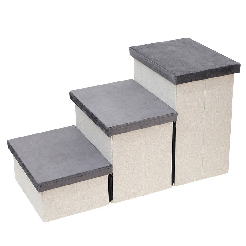 Storage design pet stairs foldable