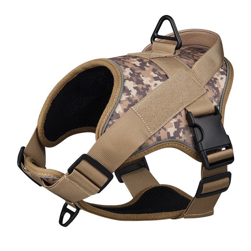 Tactical dog harness large breed protective