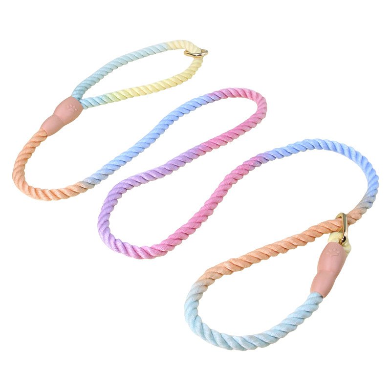Macaron dog leash soft touch