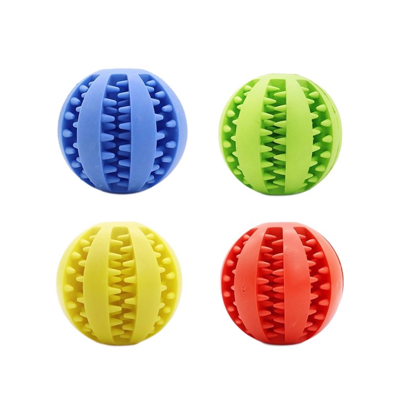 Pet Treat Dispensing Ball Chew Dental Durable