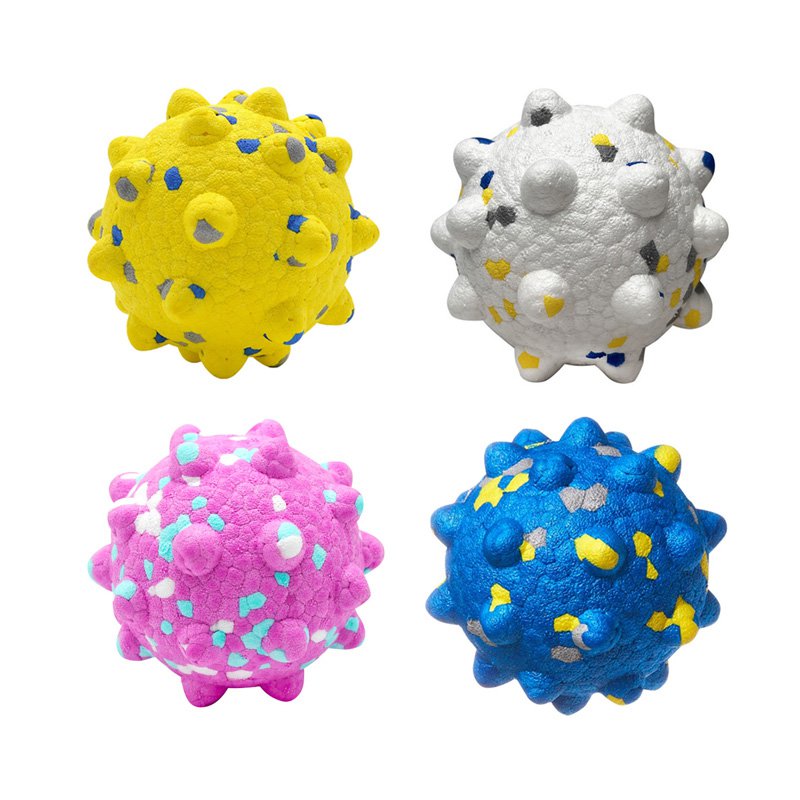 Etpu Dog Popcorn Ball Chew Dental High Bounce