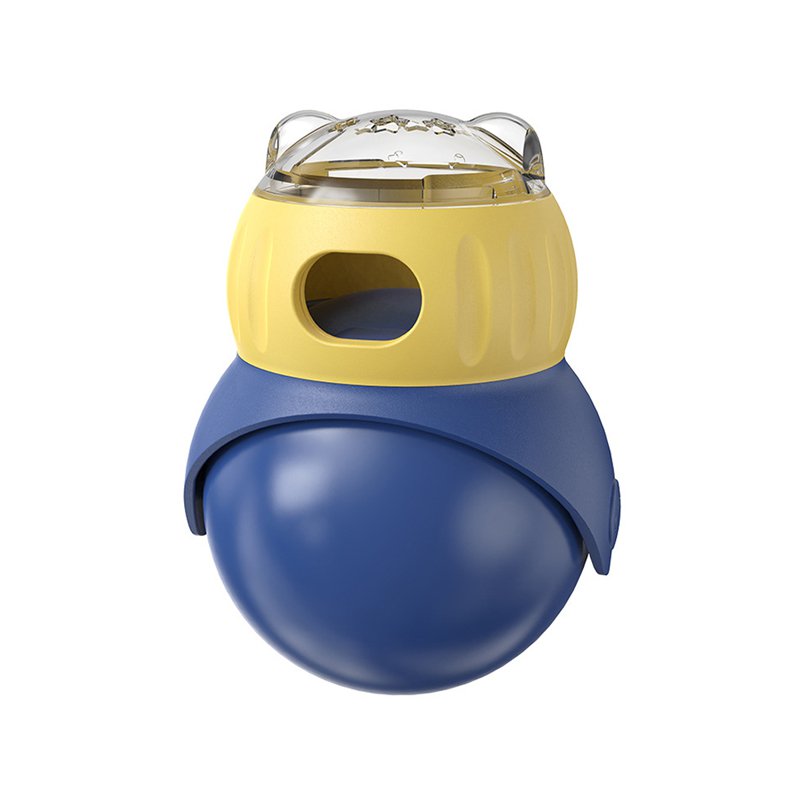 Plastic Wobble Treat Dispensing Dog Toy Interactive