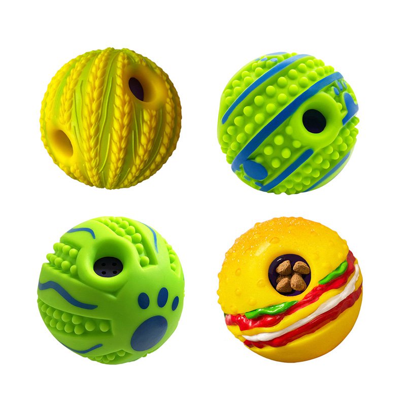 Pvc Squeaky Toy Ball For Medium Large Dogs Chew