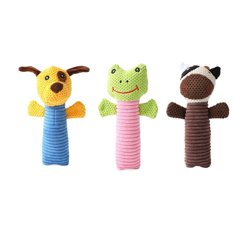 Plush Squeaky Puppet Pet Toy