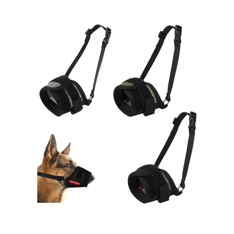 Adjustable Breathable Dog Muzzle Anti Bite