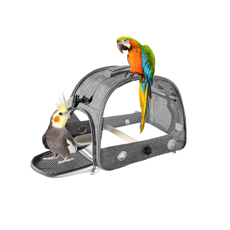 Oxford Pvc Portable Bird Carrier Bag