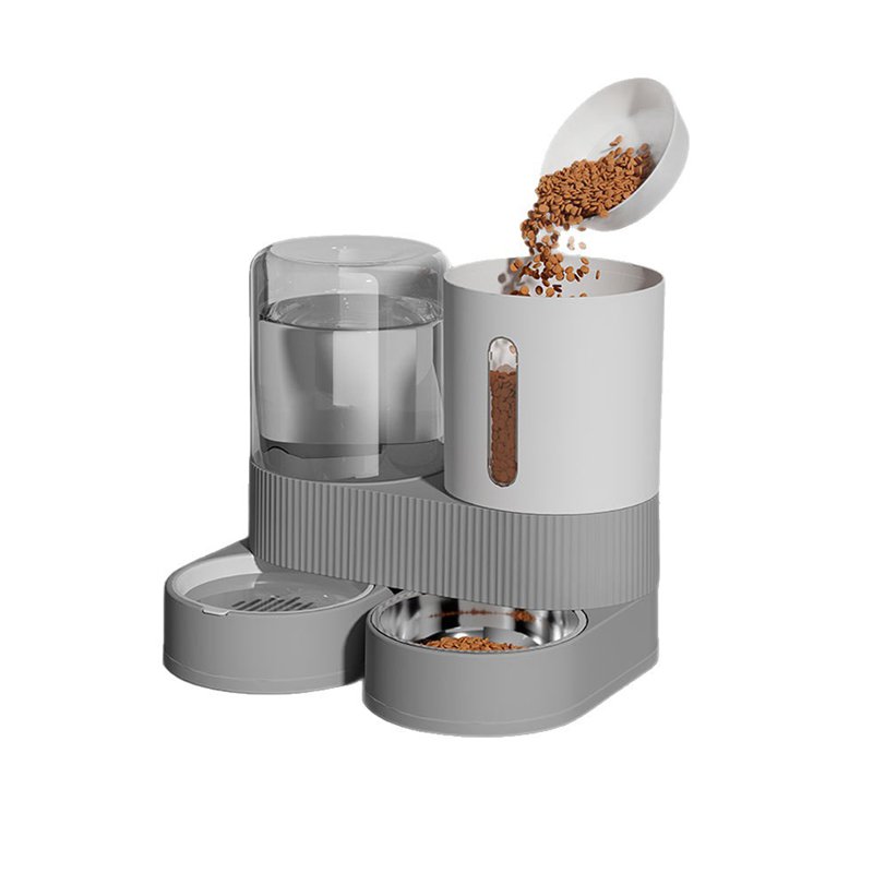 Dual function feeder water dispenser