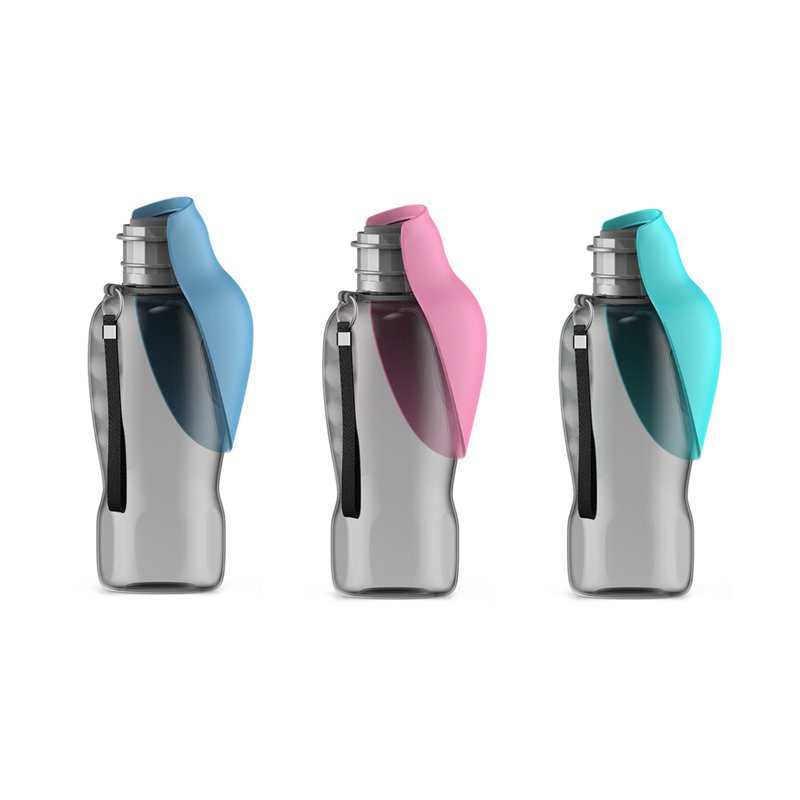 Portable folding travel water bottle