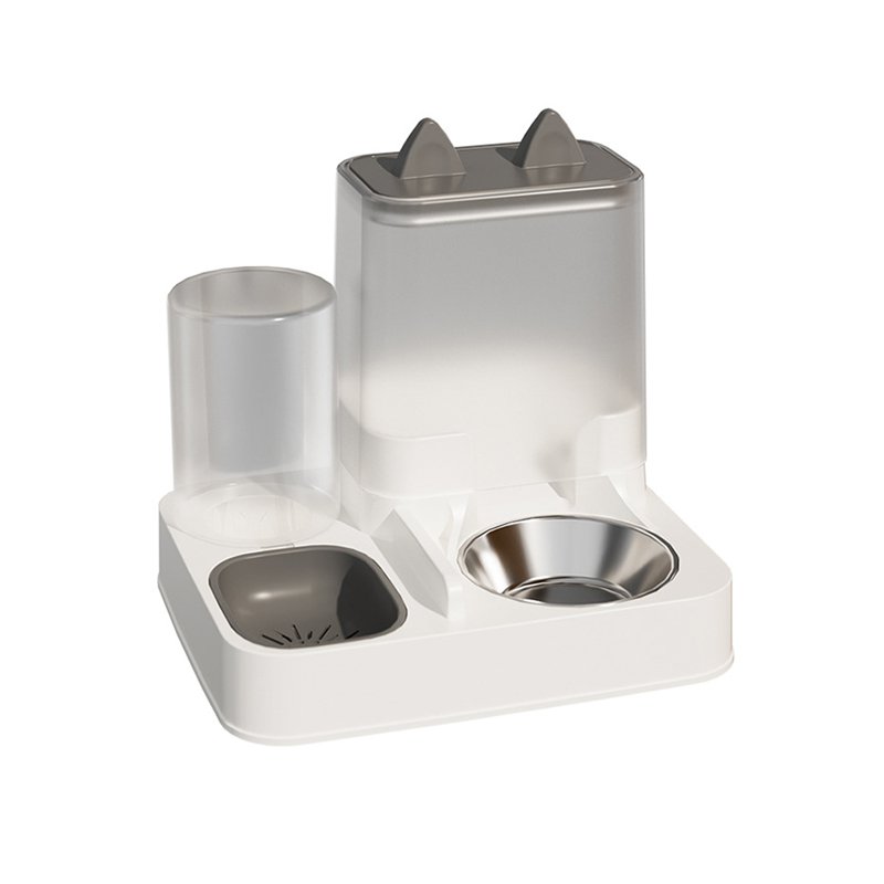 Automatic feeder water dispenser combined