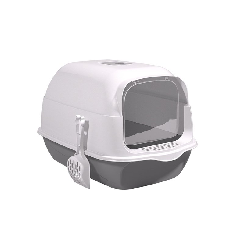 Fully Enclosed Cat Litter Box Odor Proof