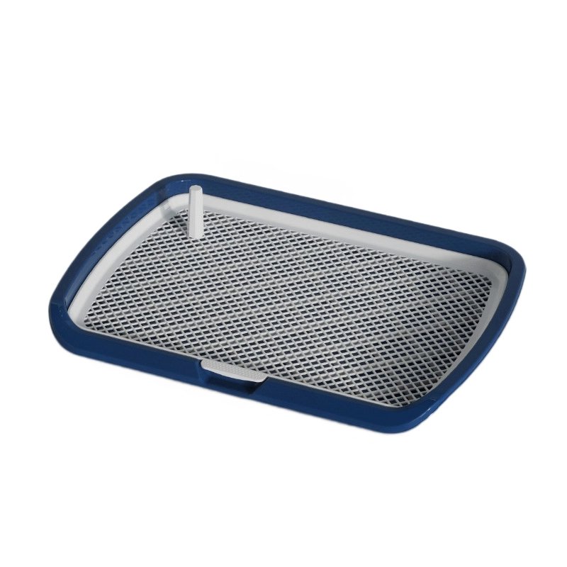 Dog Toilet Splashproof Grid Cleaning With Pillar